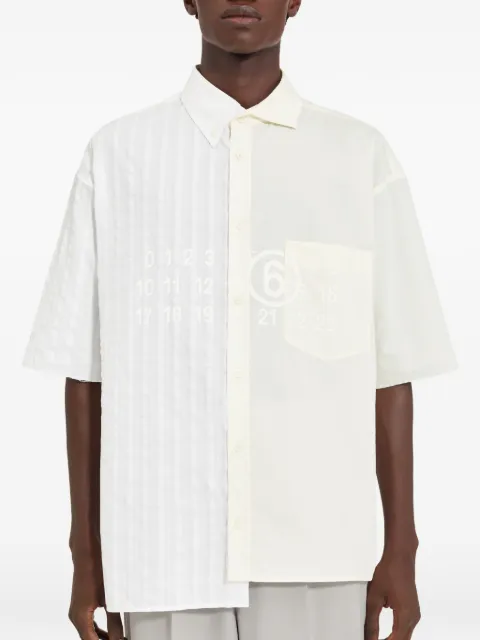 MM6 Maison Margiela cotton poplin shirt