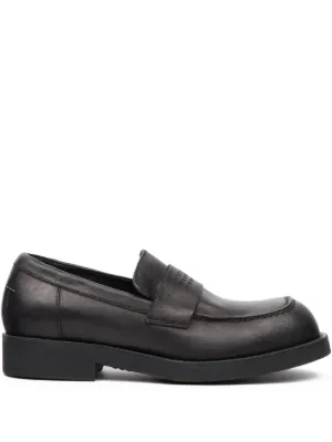 JW Anderson ジップ ペニーローファー | ブラック | FARFETCH JP