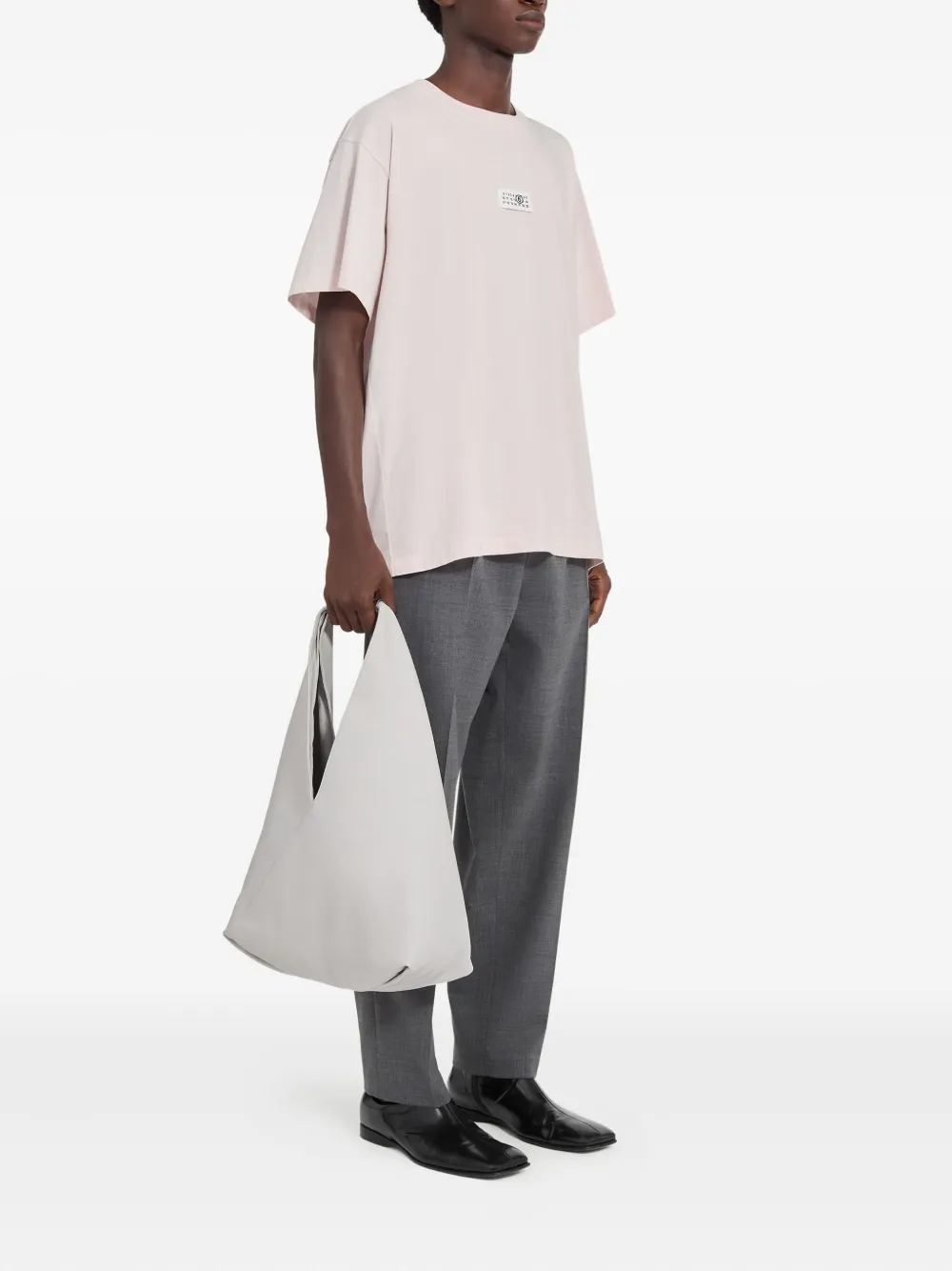 MM6 Maison Margiela T-shirt met ronde hals Roze