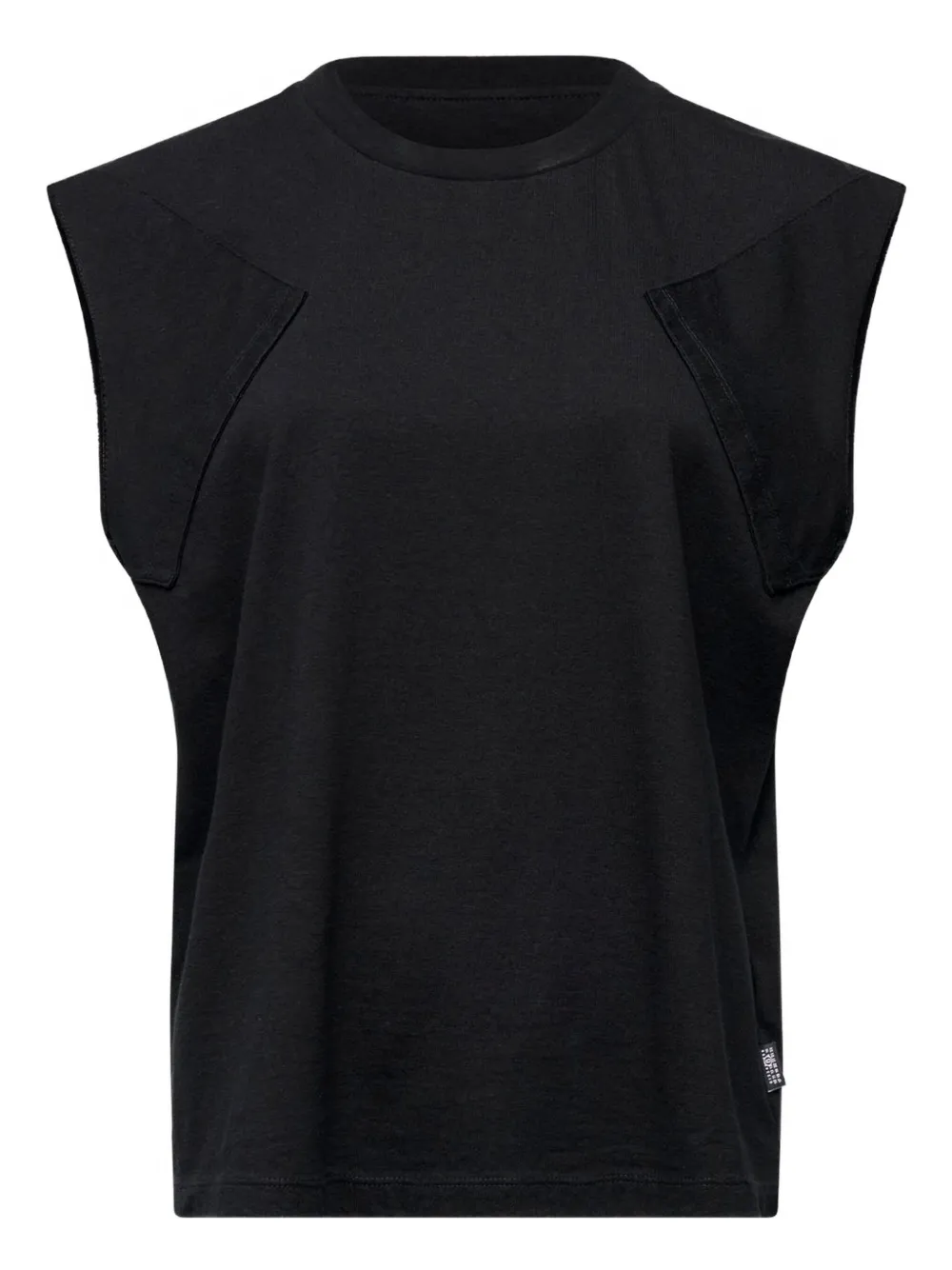 MM6 Maison Margiela Canotta girocollo - Nero