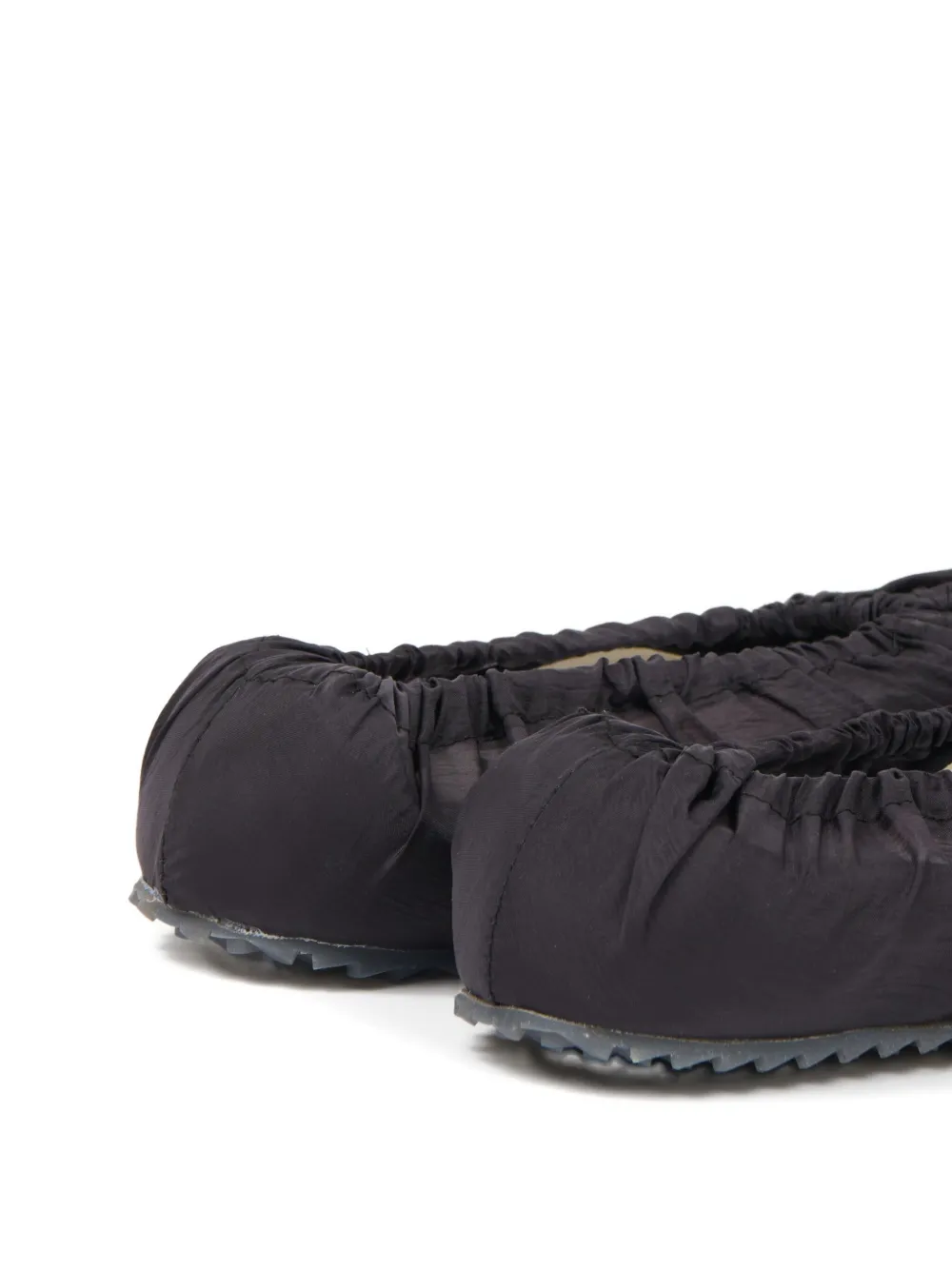 Maison Margiela Gesmockte ballerina's Zwart