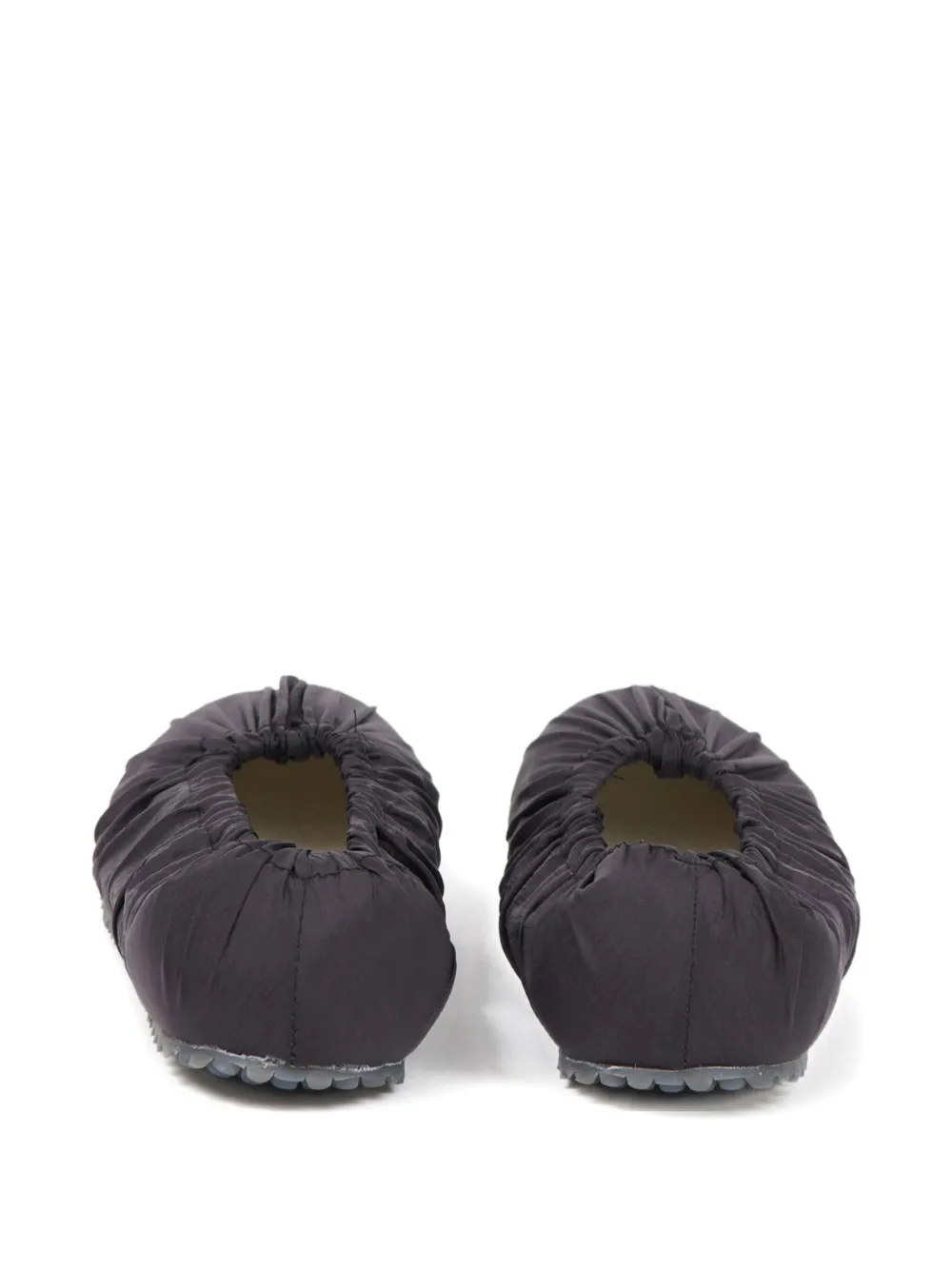 Maison Margiela Gesmockte ballerina's - Zwart