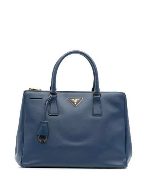 Prada Pre-Owned 2010-2025 Medium Saffiano Lux Galleria Double Zip satchel