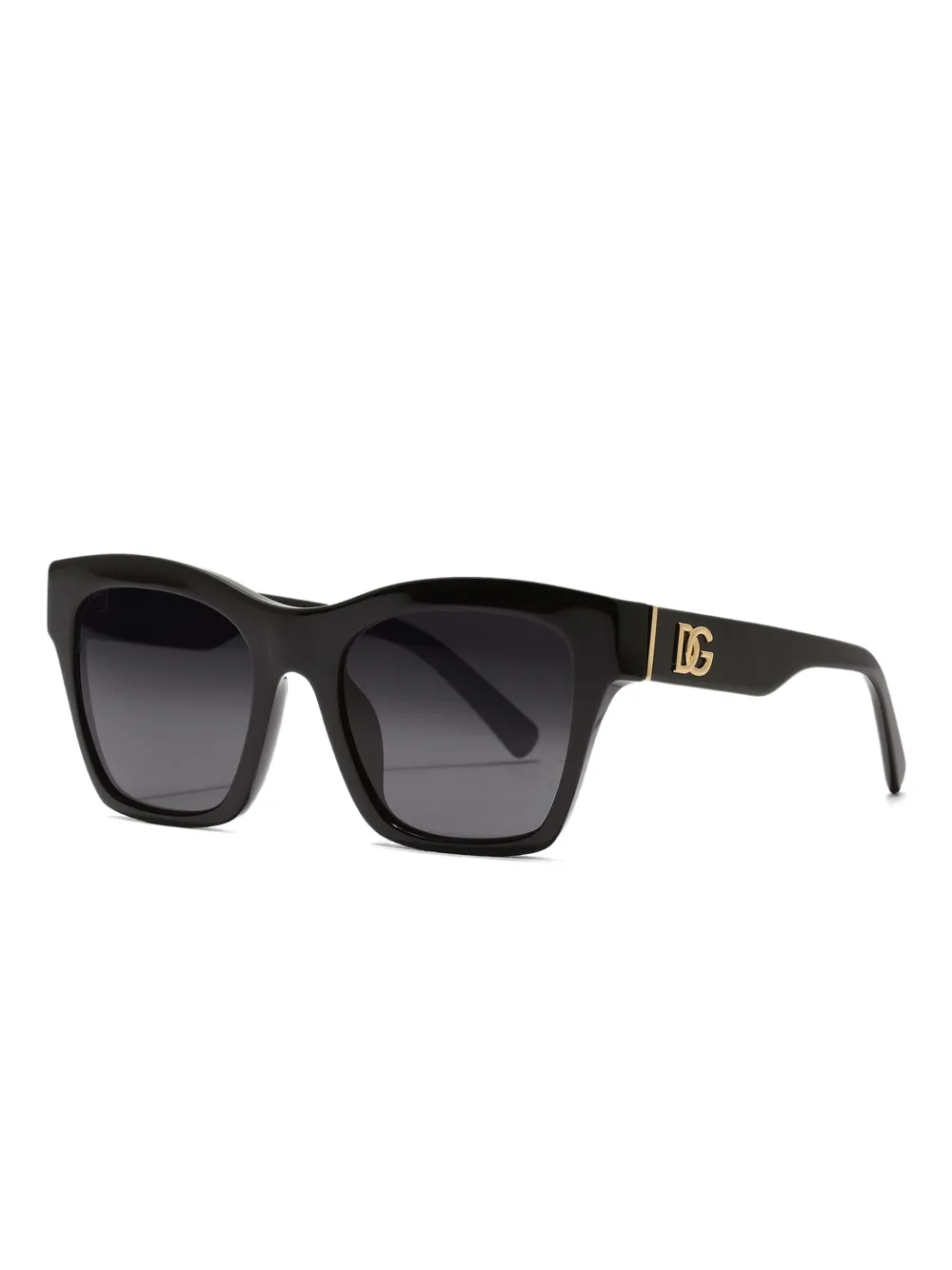 Dolce & Gabbana Eyewear Zonnebril met vierkant montuur Zwart
