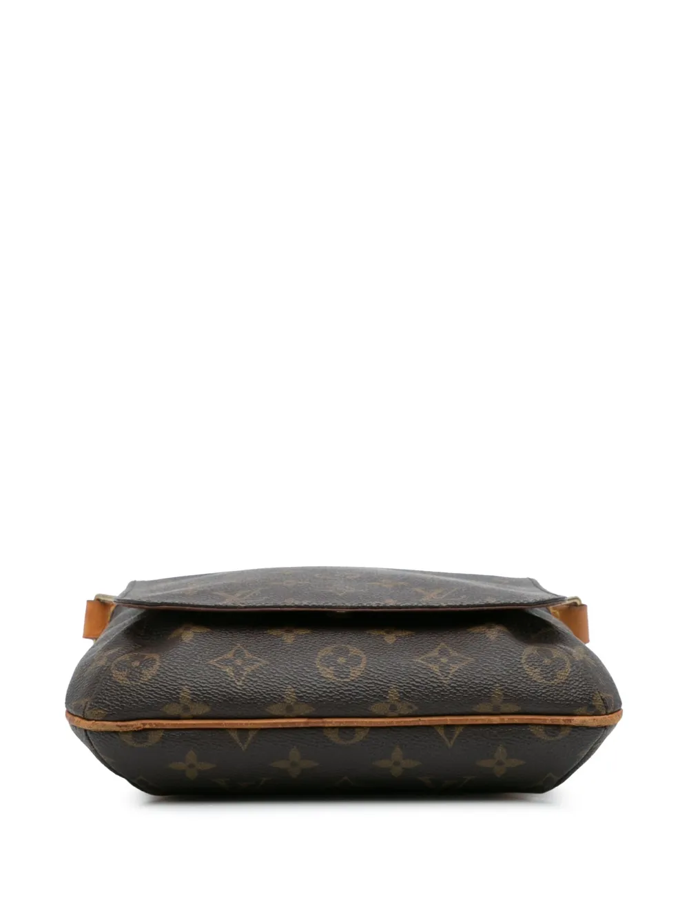 Pre-owned Louis Vuitton 1998 Monogram Musette Salsa Short Strap Shoulder Bag In Brown