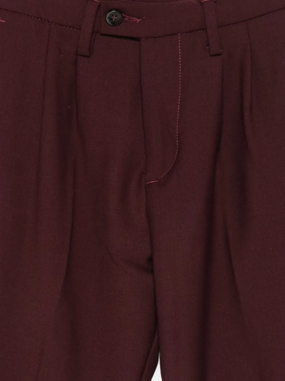 Siola Geplooide broek Rood
