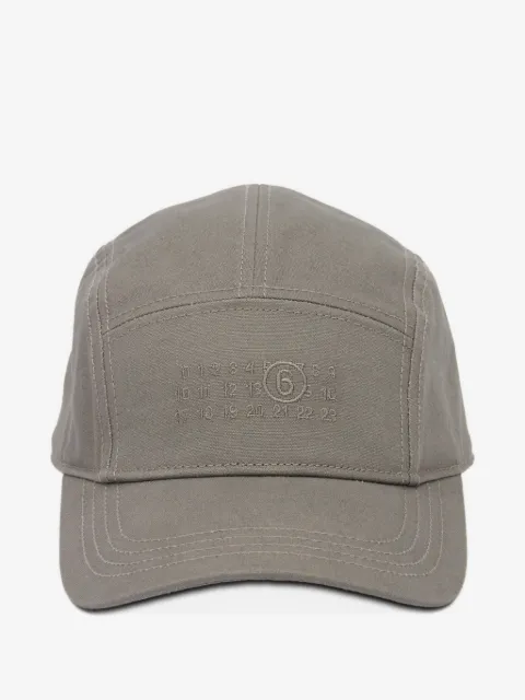 MM6 Maison Margiela gorra de lona de algodón
