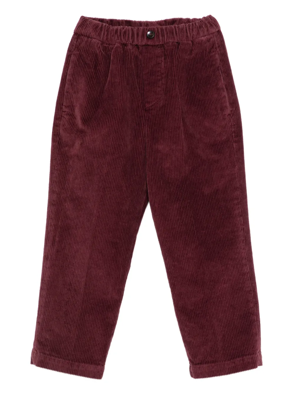 Siola corduroy straight-leg trousers | Red | Image 1