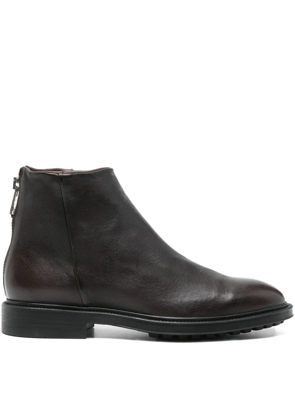 Paul Smith ジップ ブーツ - ブラウン Paul Smith ジップ ブーツ - ブラウン