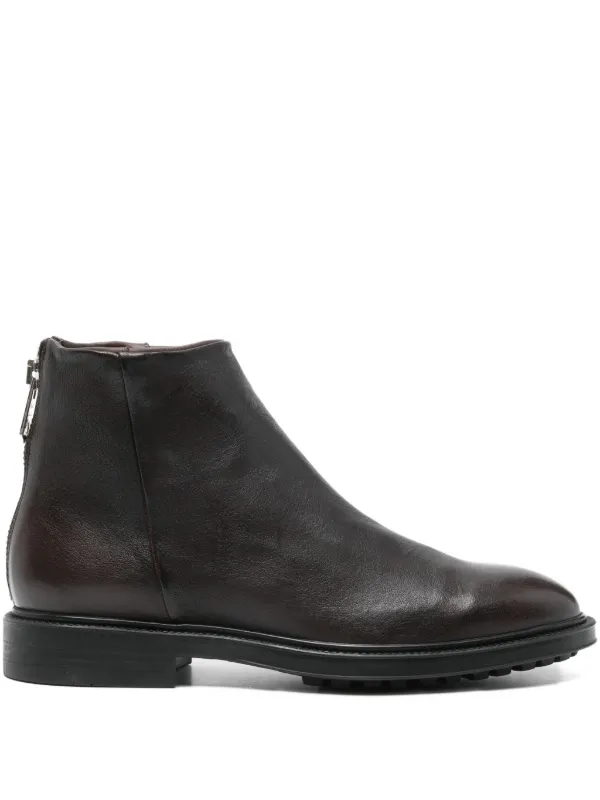 Paul Smith ジップ ブーツ | ブラウン | FARFETCH JP