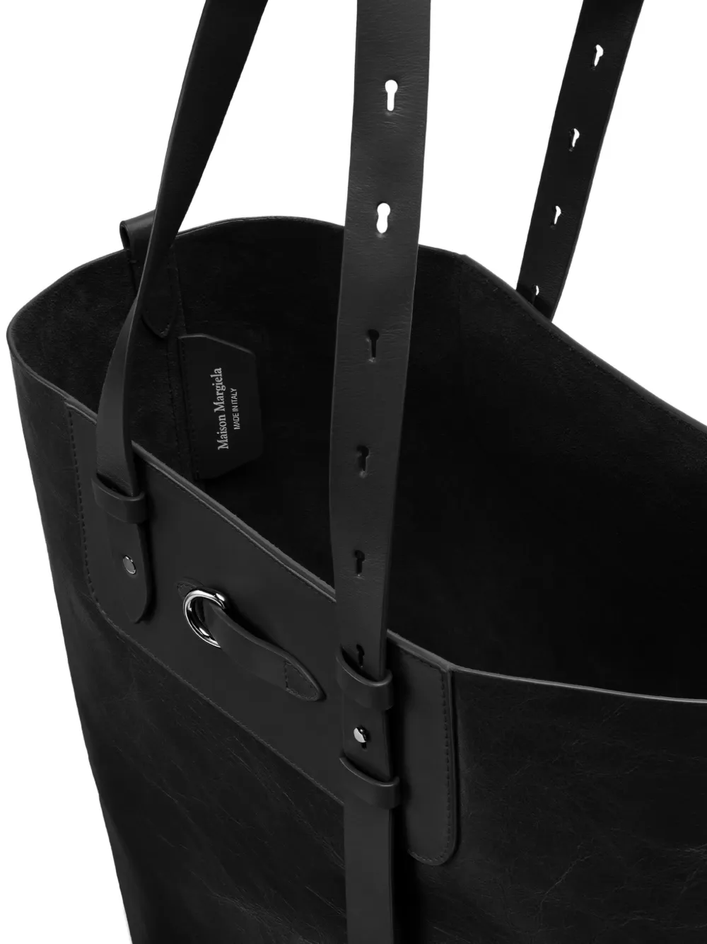 Belt-Detail Tote Bag