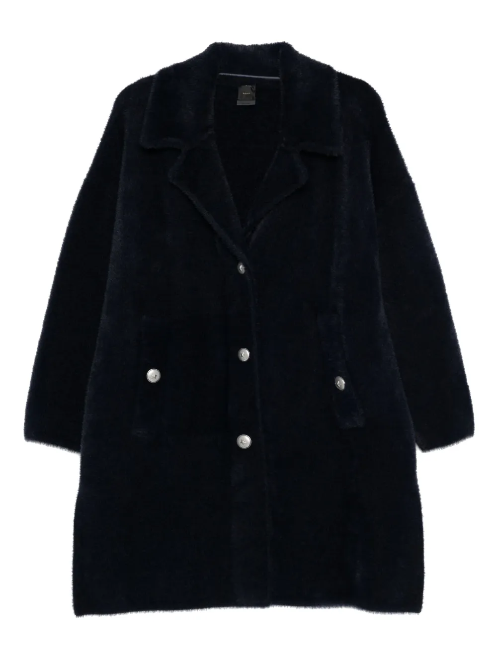 PINKO faux-fur coat - Nero