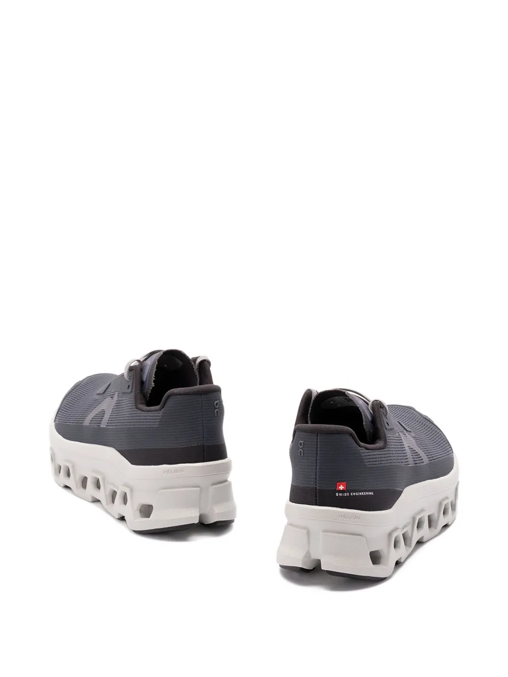 On Running Cloudmonster Void Logo Sneakers In Gray