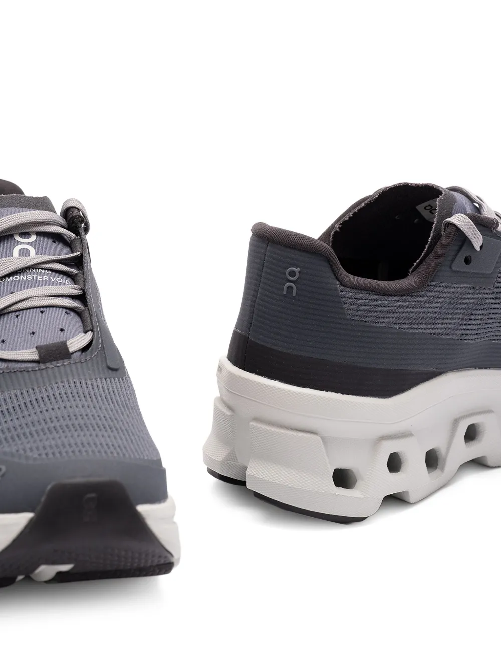 On Running Cloudmonster Void sneakers met logo Grijs