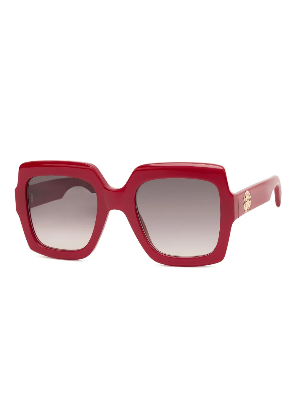 Roberto Cavalli logo-plaque sunglasses - Rosso