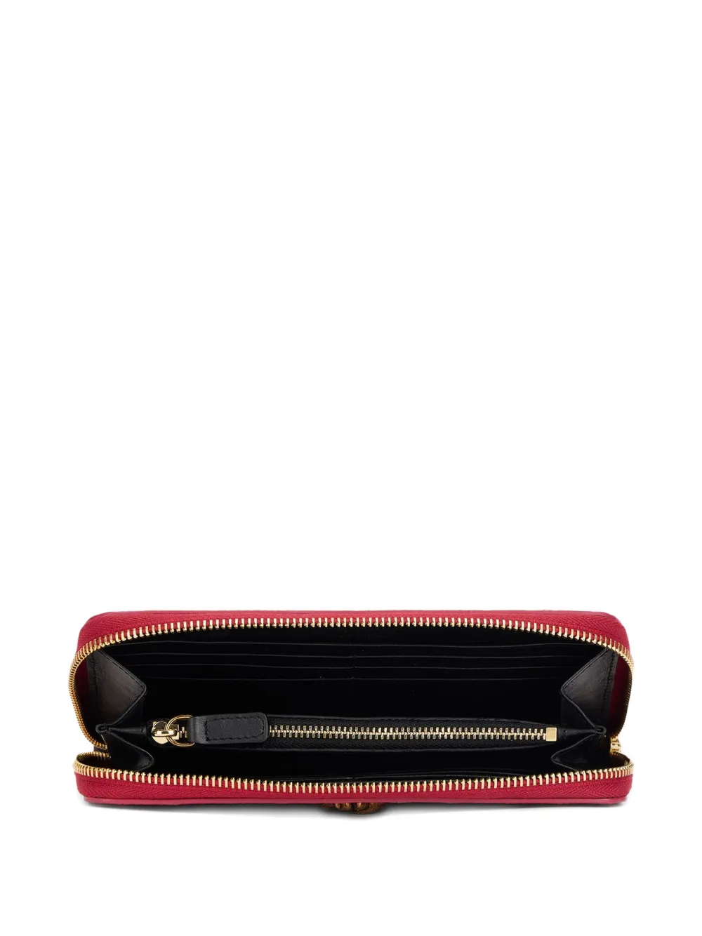 Roberto Cavalli Crocodile-effect Logo Wallet In Pink