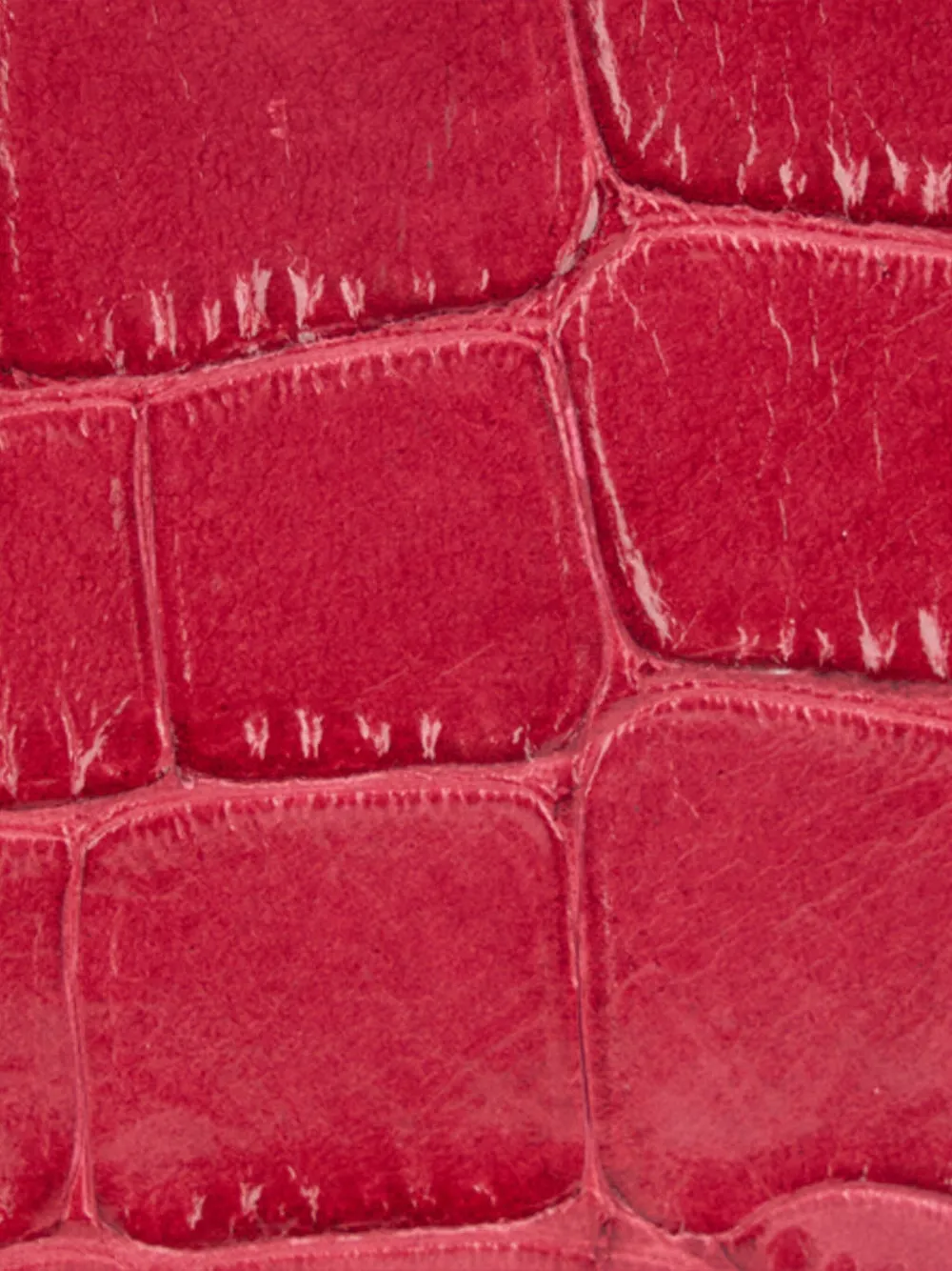 Roberto Cavalli Crocodile-effect Logo Wallet In Pink