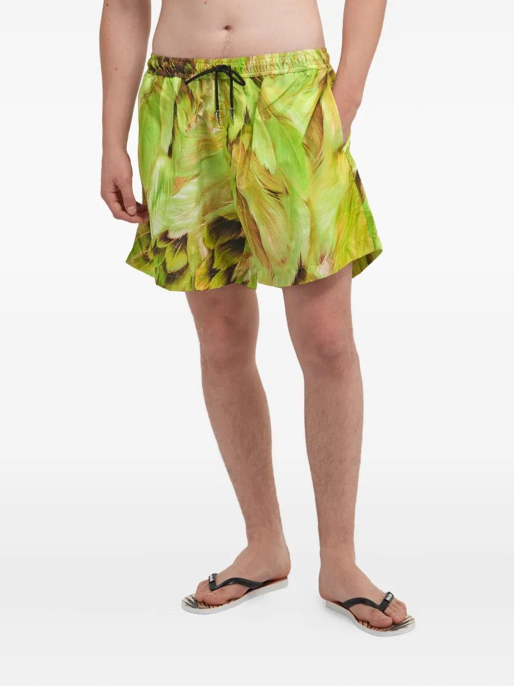 Roberto Cavalli Plumange printed swim trunks | Swimming Trunks | Image 2
