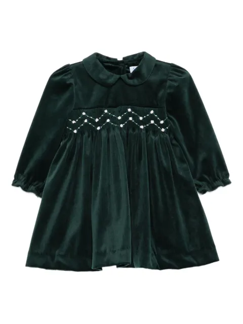 Siola smocking-detail dress