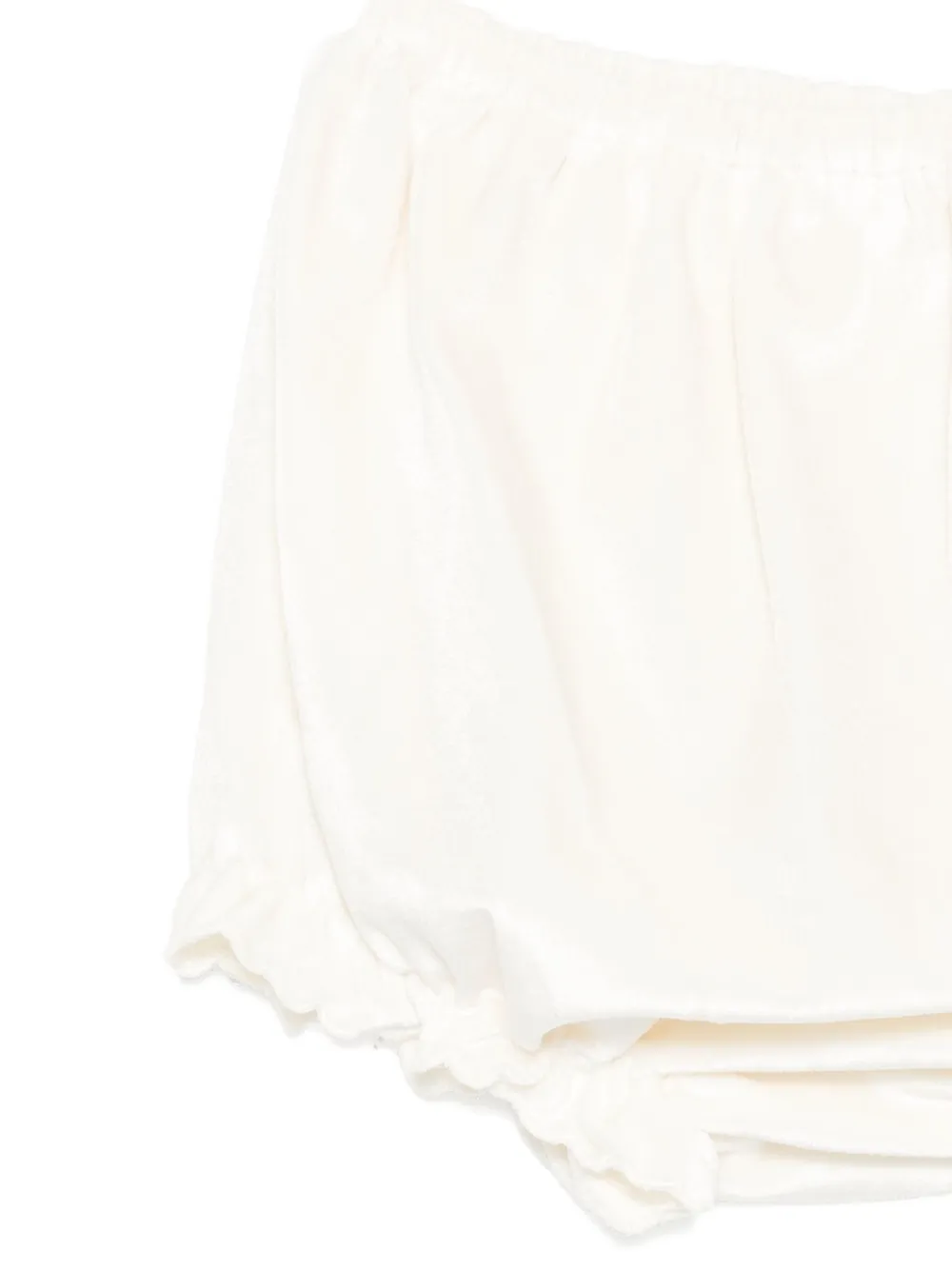 Siola Jurk met gesmockt detail Beige