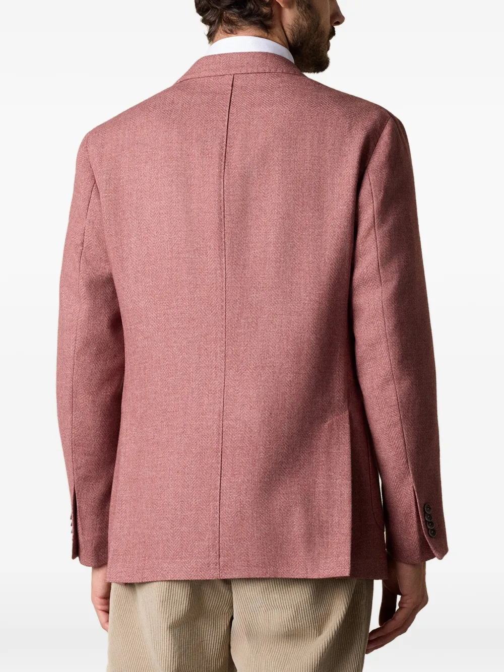 Brooks Brothers Trui met visgraatpatroon Rood