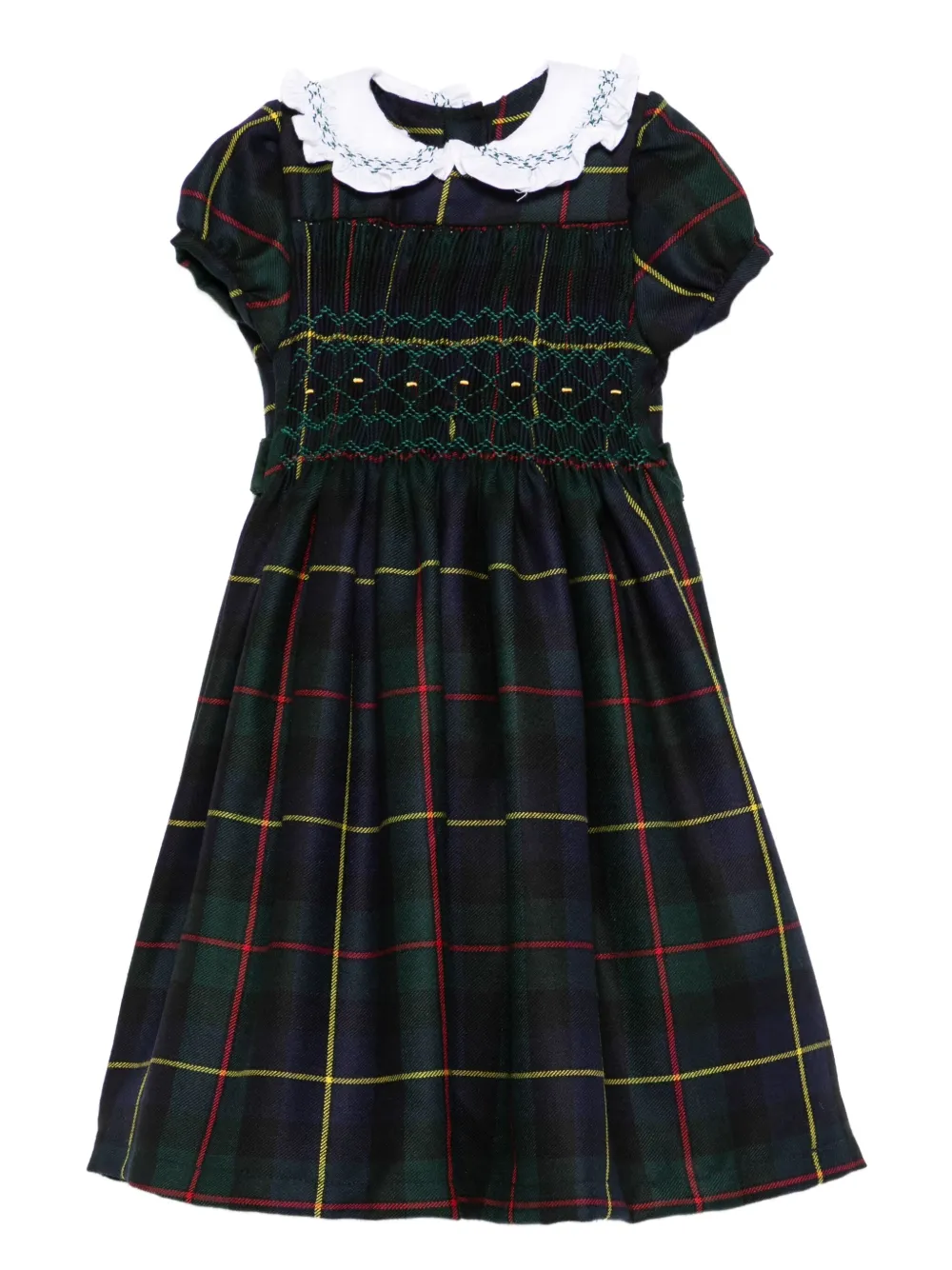 Siola Geruite jurk Groen