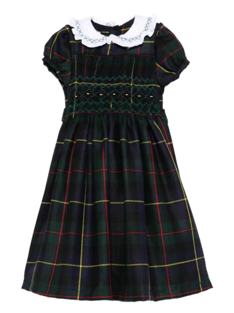 Siola robe à motif tartan