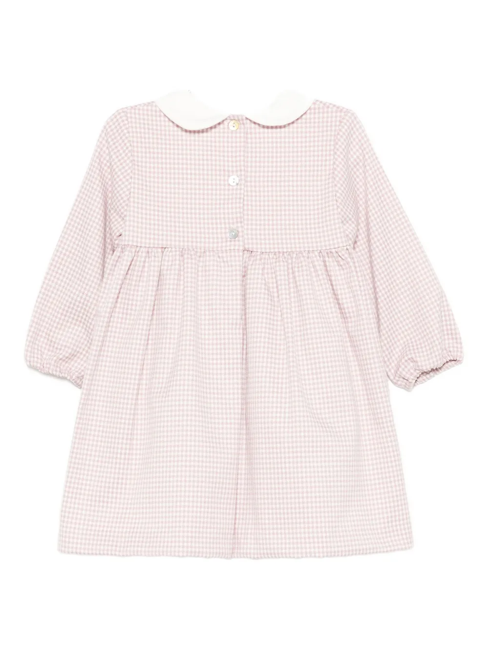 Siola shepherd's-check dress - Roze