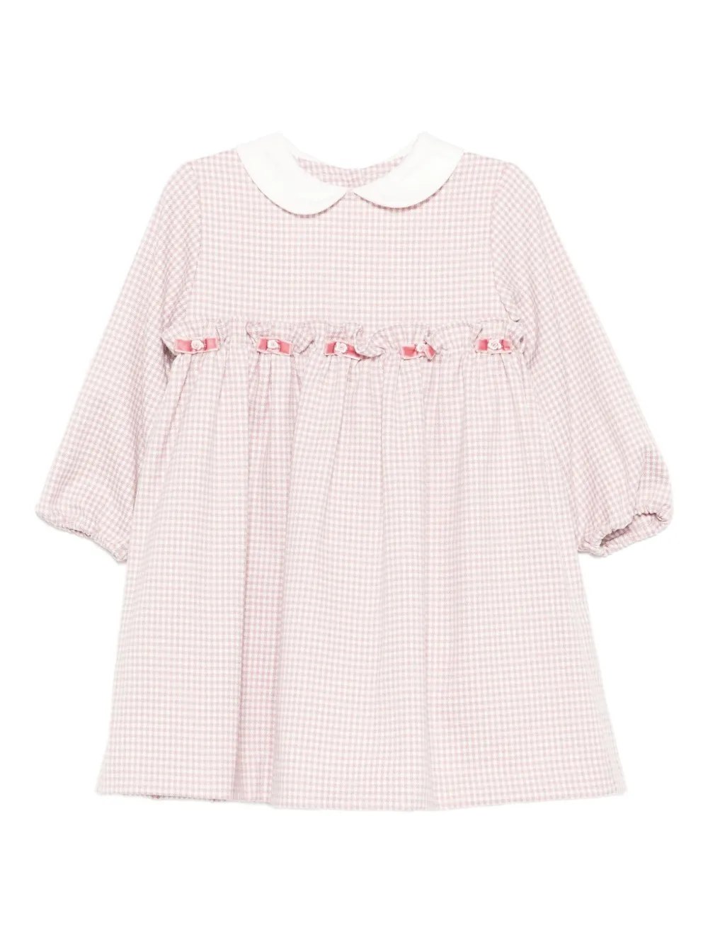 Siola shepherd's-check dress | Pink | Image 1