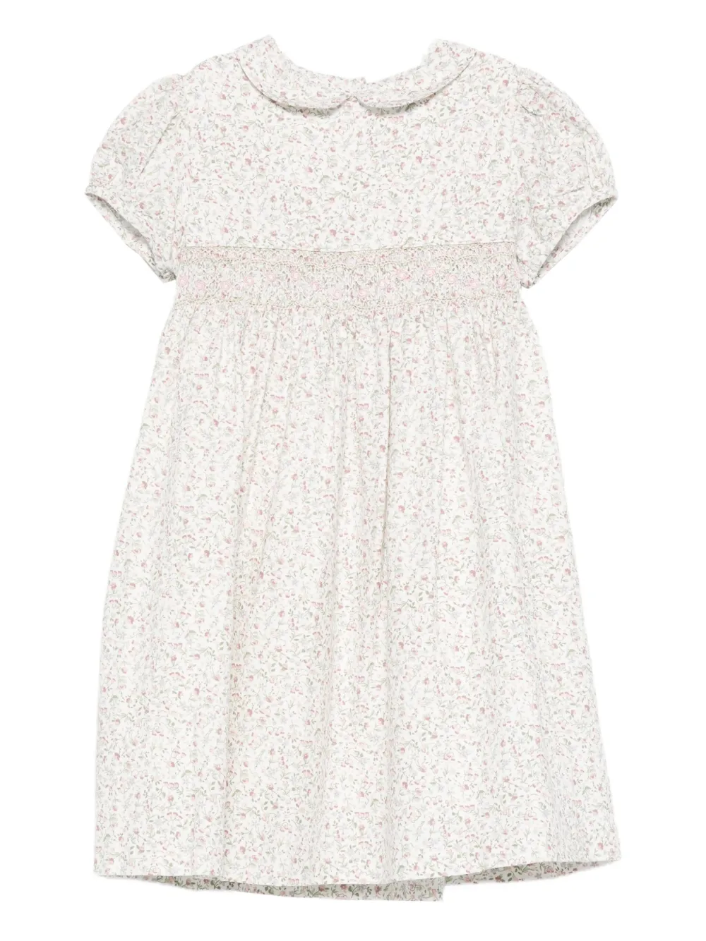 Siola Kleid mit Blumen-Print | Nude | Image 1