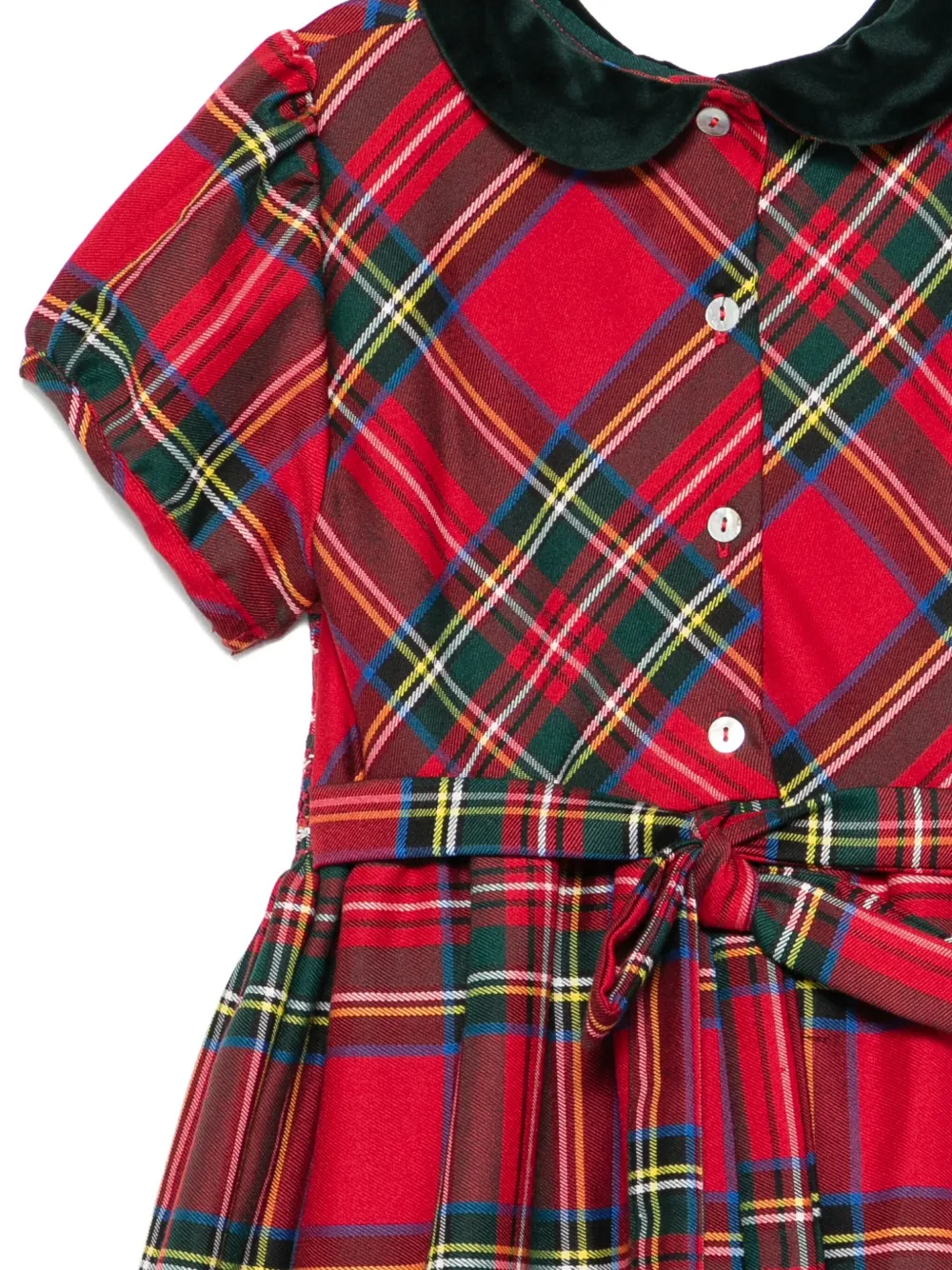 Siola Tartan jurk Rood