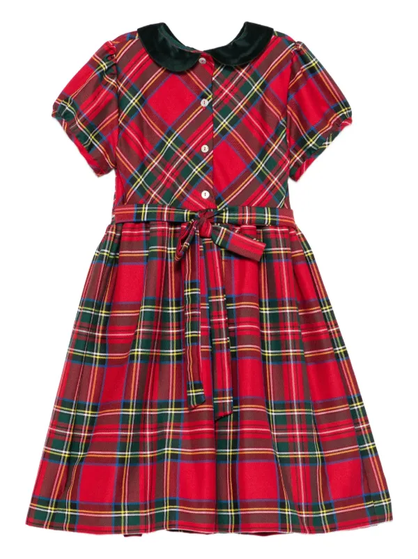 sachin and babi light blue dress Tartan Dress for sale main image 1