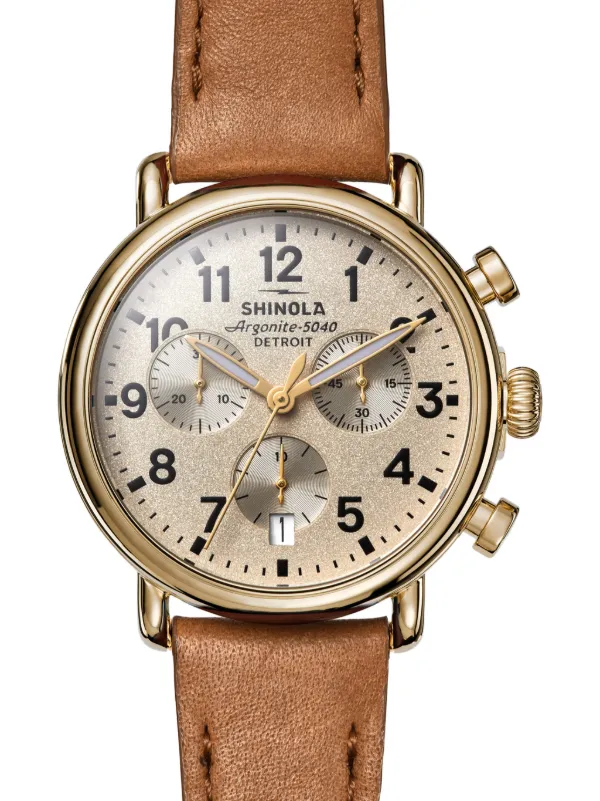 Shinola クロノグラフ 45mm 腕時計 | ニュートラル | FARFETCH JP