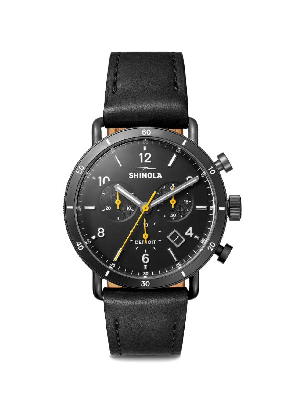 Shinola Canfield Sport Chronograph 40mm - Nero