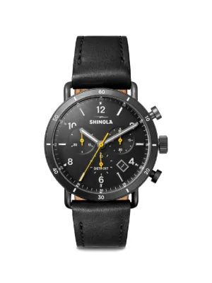 Shinola Runwell Sub Second 47mm | Black | FARFETCH