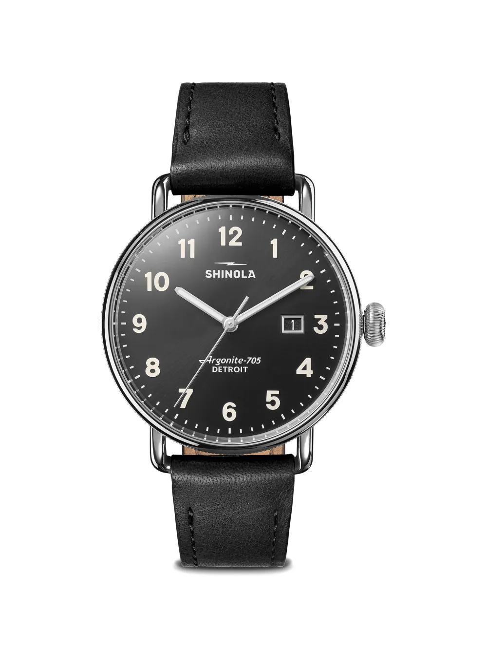 Shinola Orologio Canfield 38mm - Nero