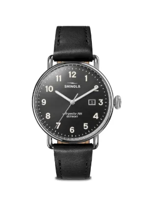 Shinola Runwell Sub Second 47mm | Black | FARFETCH