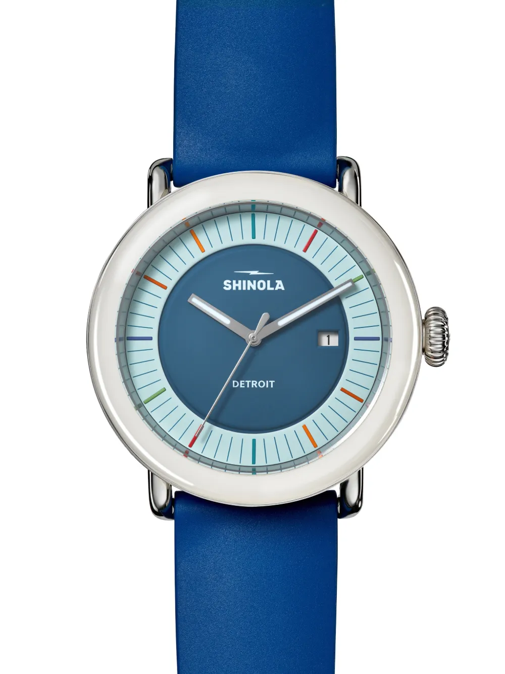  Shinola Detrola 41mm Watch - Blue 