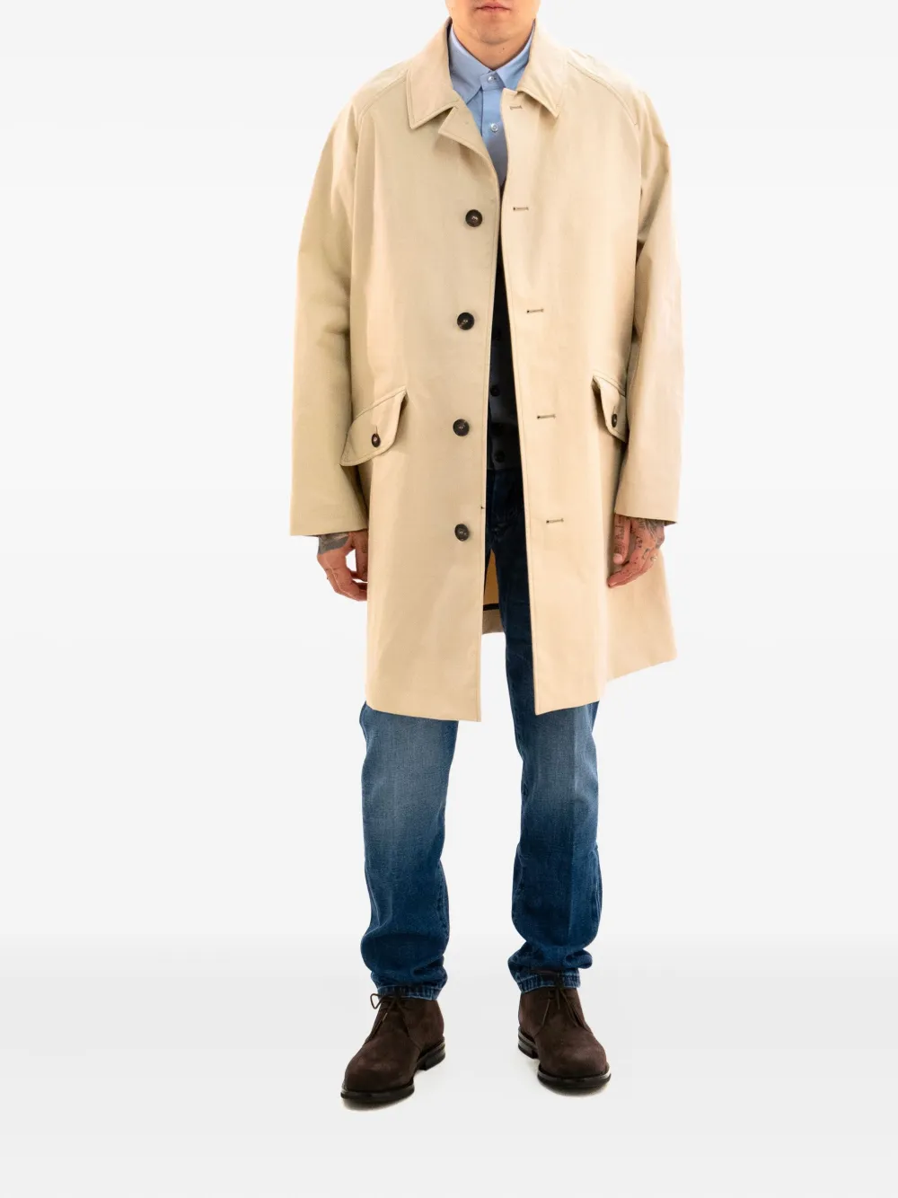 Montedoro button-pocket coat | Single Breasted Coats | Image 2
