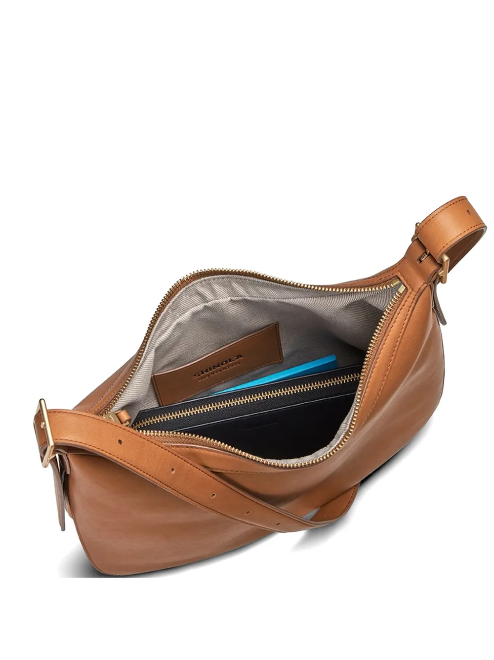 Shinola Bixby Shoulder Bag In Brown