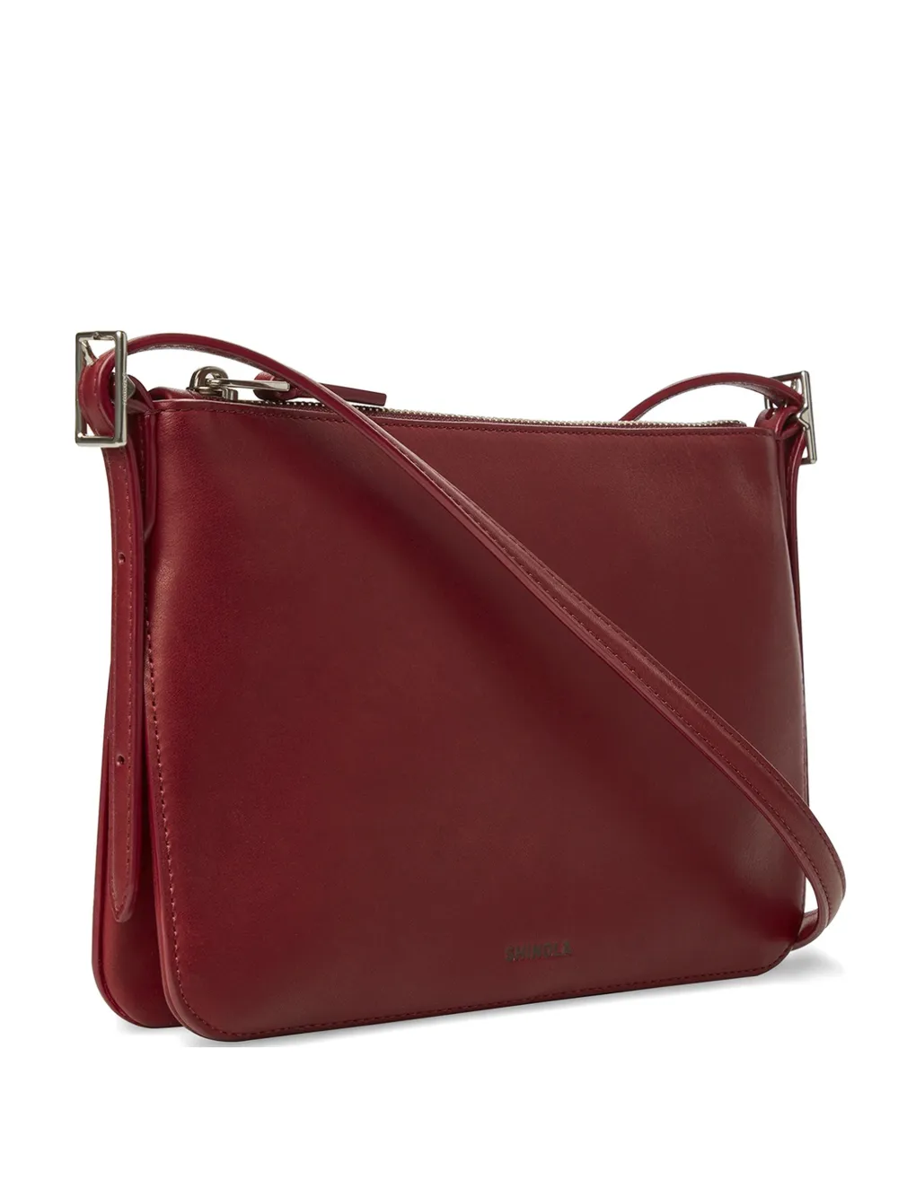 Shinola Small Bixby Cross Body Bag In Red