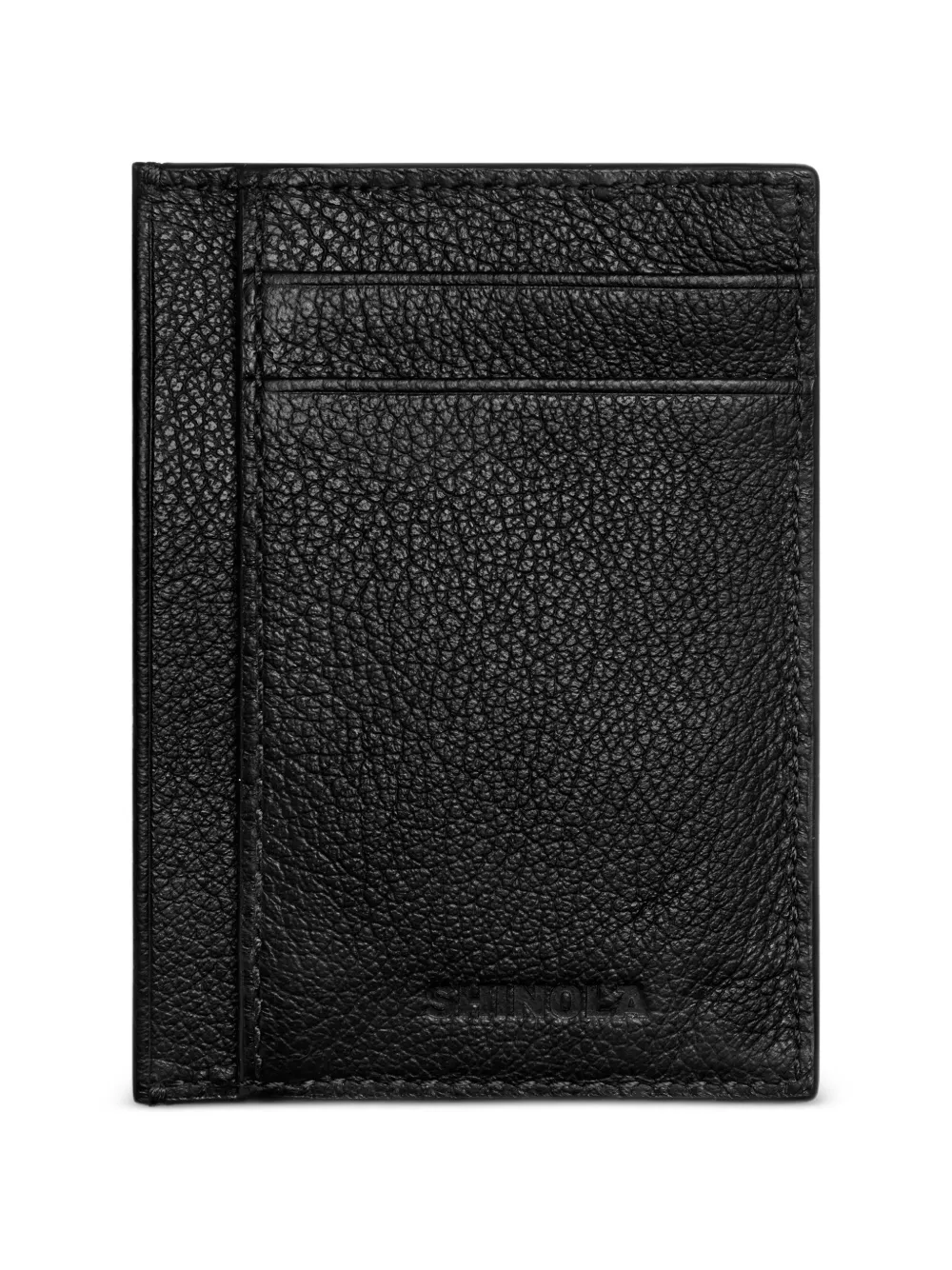 Shinola textured cardholder - Nero