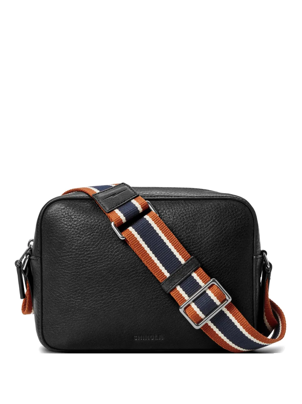 Shinola Camera Cross Body Bag In Black