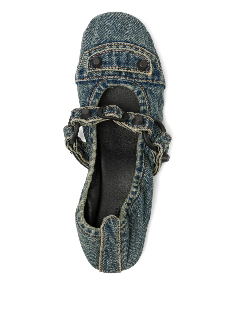 Balenciaga City ballerina's Blauw