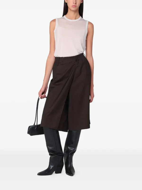 6397 Sleeveless t-shirt | White | FARFETCH CA