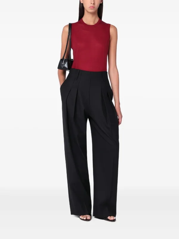 6397 Sleeveless Top | Red | FARFETCH IN