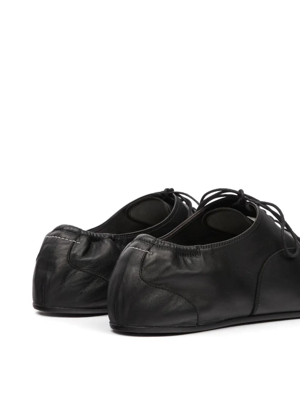 MM6 Maison Margiela Oxford schoenen met vierkante neus Zwart