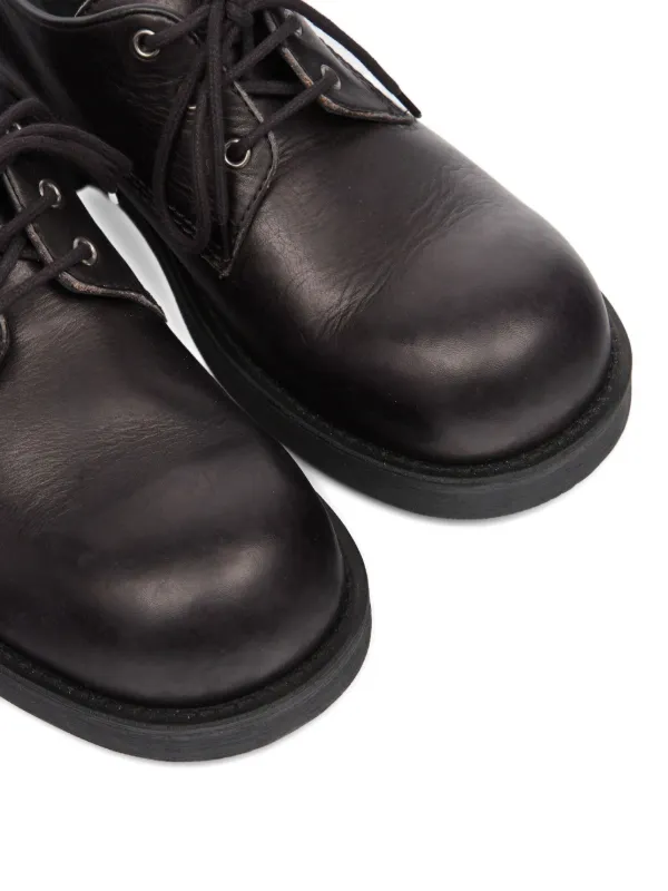 MM6 Maison Margiela ダービーシューズ | ブラック | FARFETCH JP