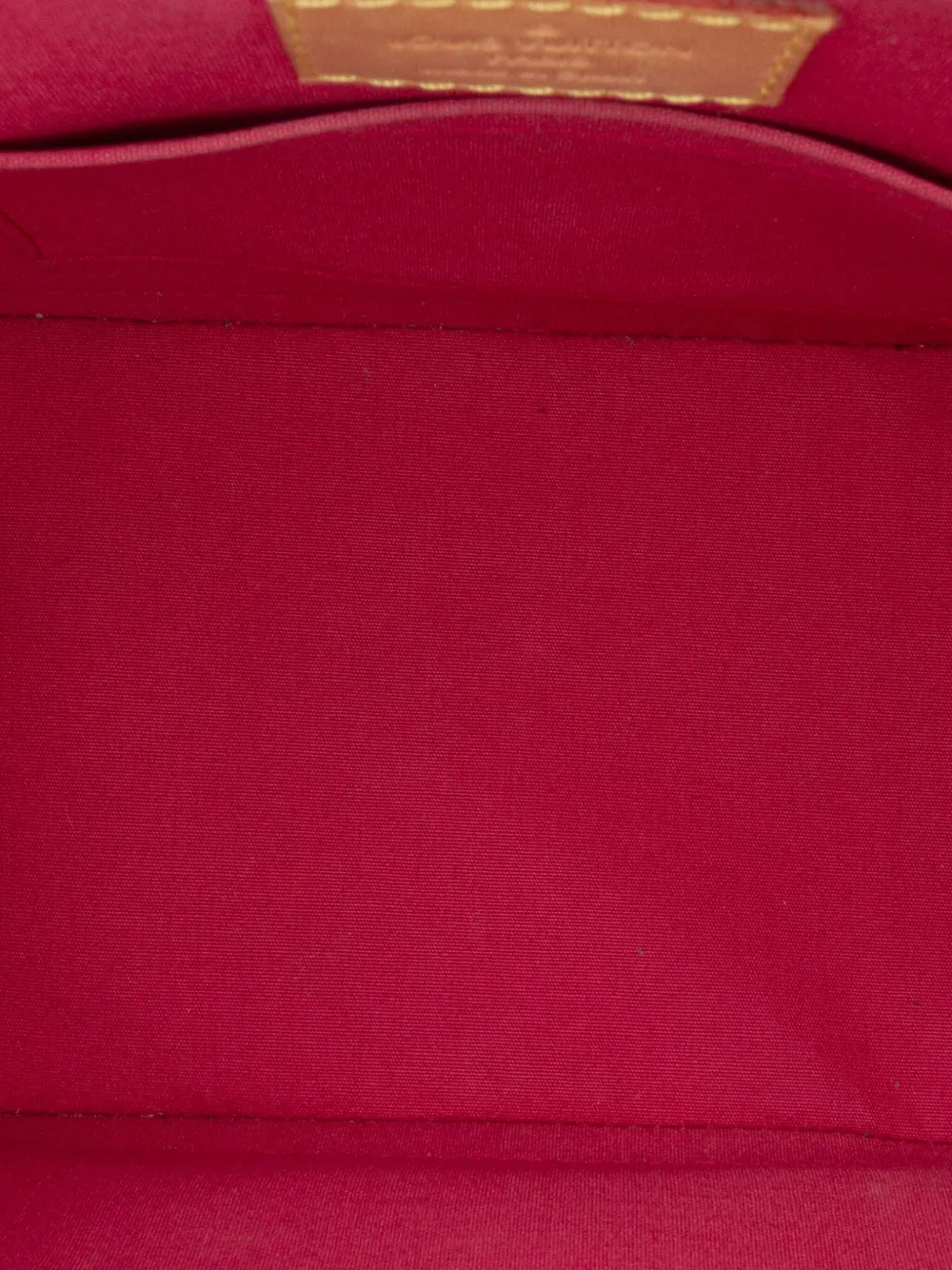 Pre-owned Louis Vuitton 2014 Monogram Vernis Alma Bb Satchel In Pink