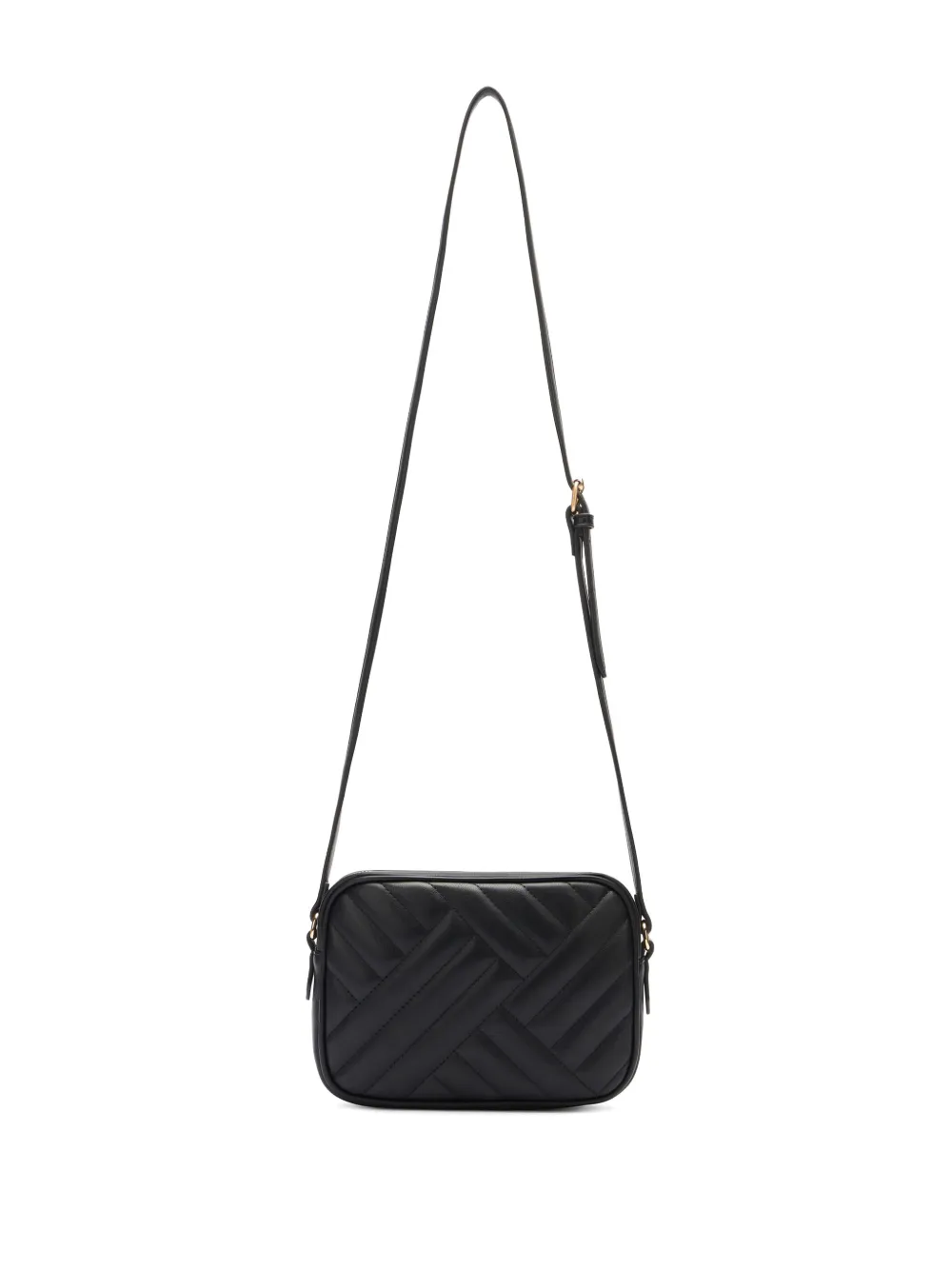 Roberto Cavalli Schoudertas met logo Zwart